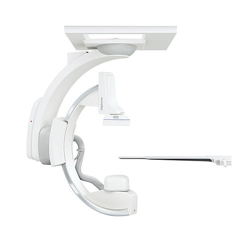 Цифровой система флюороскопии - Alphenix Sky+ - Canon Medical Systems Europe - для ангиографии / для флюороскопии сердца / с потолочным усилителем яркости