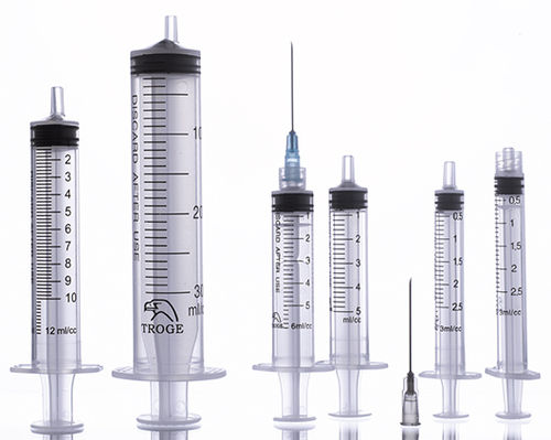Шприц 1 мл - TROJECTOR -2 - Troge Medical  - 10 мл / 20 мл / 5 мл