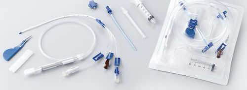Катетер доступа - TRO- CENTRAKIT CVC - Troge Medical  - периферийный / центральный венозный / 2 люмена