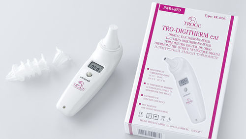 Медицинский термометр - TRO-DIGITHERM - Troge Medical  - инфракрасный / тимпанический / с зондом