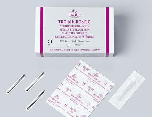Стерильный ланцет - TRO-MICROSTIC - Troge Medical 