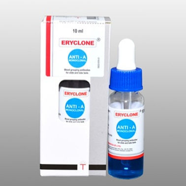 Реактив моноклональное антитело - Eryclone ® - Tulip Diagnostics - для определения группы крови / иммуноглобулин M