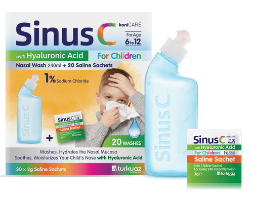 Педиатрический носовой ирригатор - Konicare Sinus C - Turkuaz Medikal Kozmetik