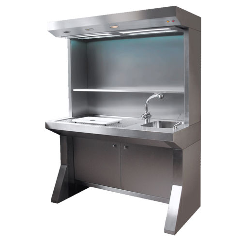 Лабораторная рабочая станция для макроскопии - ZT HS 466 - UFSK INTERNATIONAL GmbH & Co. KG - напольный / с раковиной