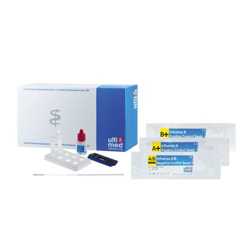 Экспресс-тест на распираторные заболевания - 014L470 - ulti med Products (Deutschland)  - на антигены / гриппа В / гриппа А
