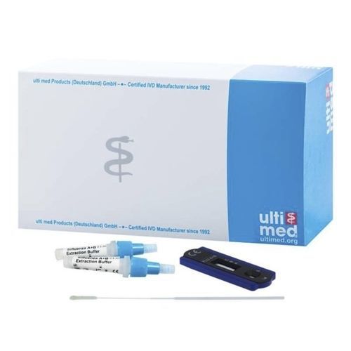 Экспресс-тест на инфекционные заболевания - 014L480 - ulti med Products (Deutschland)  - на антигены / гриппа А / гриппа В