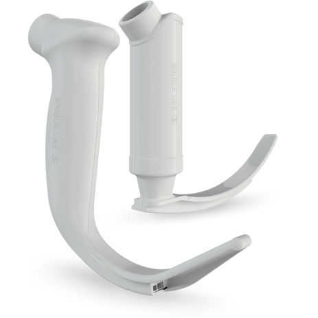 Видеоларингоскоп для одноразового использования - GlideScope® Titanium - Verathon Medical Europe - с лезвием