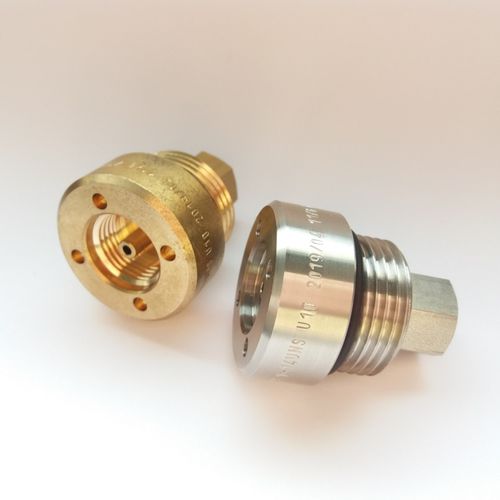 Клапан для газов - C-10 - VTI Ventil Technik  - из нержавеющей стали / из ПТФЭ