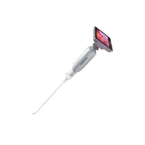 Видеогистероскоп со встроенным видеомонитором - Endosee® - Wallach Surgical Devices - для одноразового использования