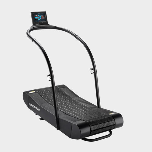 Беговая дорожка с поручнем - CURVE TRAINER - Woodway - с наклоном