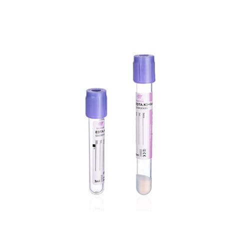 Пробоотборная трубка для подсчета кровяных клеток - GD020EK2 - Zhejiang Gongdong Medical Technology - цилиндрическая / крови / цельной крови