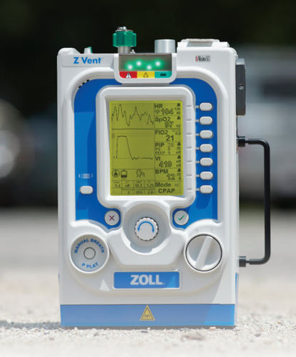 Аппарат ИВЛ для неотложной помощи - Z Vent®  - ZOLL Medical Corporation - для интенсивной терапии / электронный / электропневматический