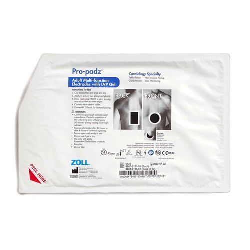 Медицинский электрод - ZOLL Medical Corporation - для хирургии / для дефибрилляторов / мягкая набивка