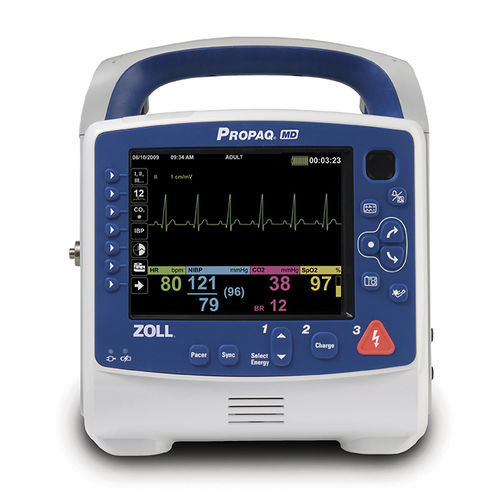 Полуавтоматический внешний дефибриллятор - Propaq® MD - ZOLL Medical Corporation - с монитором ECG и SpO2 / с мультипараметрическим монитором / двухфазный