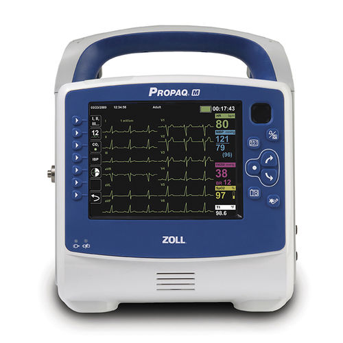 Автоматический внешний дефибриллятор - Propaq® M - ZOLL Medical Corporation - двухфазный / с мультипараметрическим монитором / с монитором ECG и SpO2