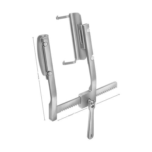 Грудинный расширитель - Sternum Retractors (Mammaria Retractors) - Aesculap® - для стернотоми́и