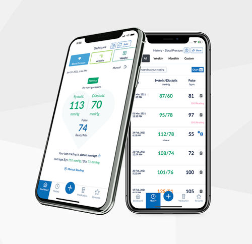 Мобильное приложение для управления - Omron Healthcare USA - для мониторинга / для контроля / с системой отслеживания