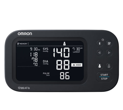 Автоматический электронный тонометр - 10 series® - Omron Healthcare USA - Bluetooth / с сенсорным экраном / с заряжаемой батареей