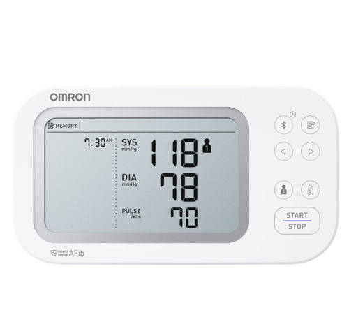 Автоматический электронный тонометр - Gold  - Omron Healthcare USA - Bluetooth / с заряжаемой батареей / с манжетой для взрослых