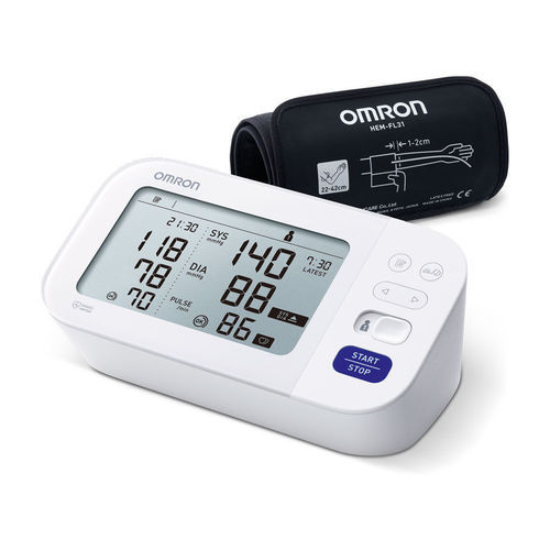 Автоматический электронный тонометр - M6 Comfort - Omron Healthcare Europe - с манжетой для взрослых / 2x100