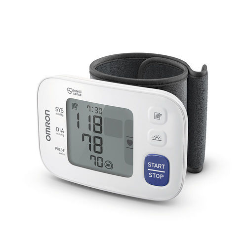 Автоматический электронный тонометр - RS4 - Omron Healthcare Europe - осциллометрический / на запястье / с заряжаемой батареей