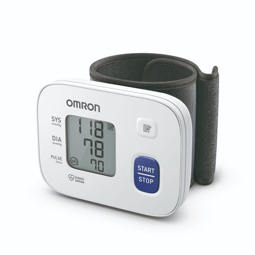 Автоматический электронный тонометр - RS1 - Omron Healthcare Europe - осциллометрический / на запястье / с заряжаемой батареей