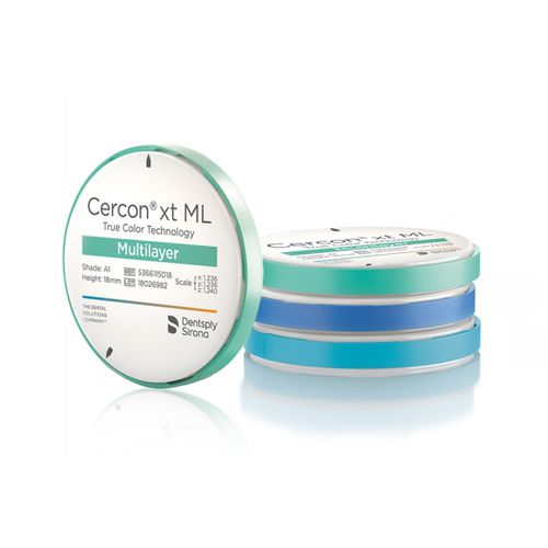 Циркониевый стоматологический материал - Cercon  - Dentsply Sirona - для восстановления зубов / для стоматологической лаборатории / для фрезерования
