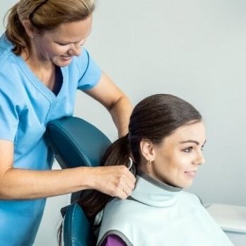 Стоматологический фартук для радиозащиты передняя защита - Rinn  - Dentsply Sirona