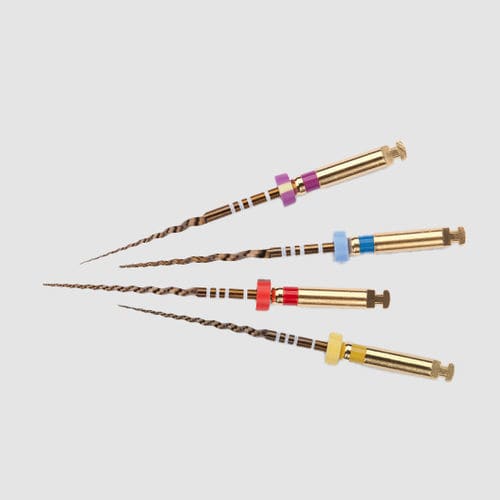 Ротационный эндодонтический напильник - ProTaper Gold  - Dentsply Sirona - для определения формы корневого канала / из нержавеющей стали