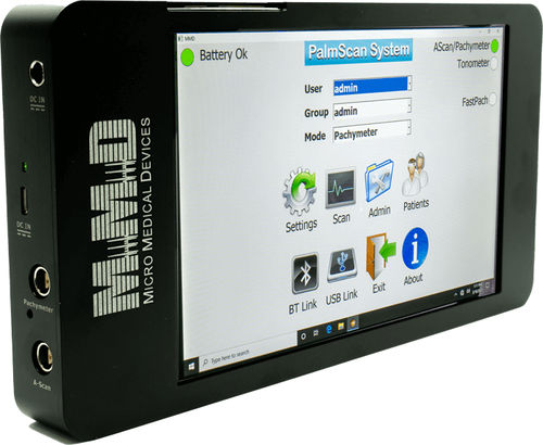 Пахиметр - PALMSCAN PRO - Micro Medical Devices - ультразвуковой биометр / ультразвуковая пахиметрия / портативный