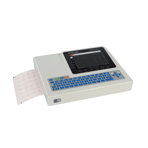 Электрокардиограф для спокойного состояния - CARDIOVIT AT-102 G2 - SCHILLER - с физической нагрузкой / 12 каналов / цифровой
