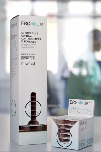 Электрод стимулирования - ERG-Jet™  - fabrinal - для ERG / медицинский