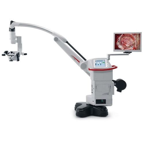 Операционный микроскоп для нейрохирургии - M530 OH6 - Leica Microsystems - на роликах