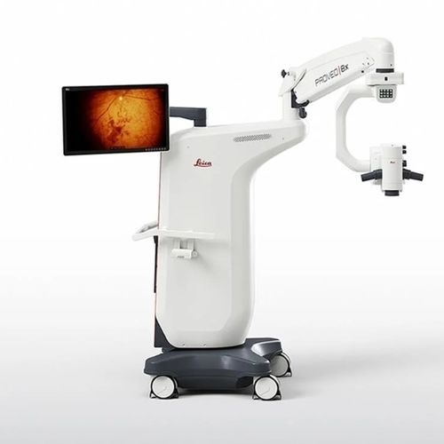 Операционный микроскоп для офтальмолога - Proveo 8x - Leica Microsystems - на роликах