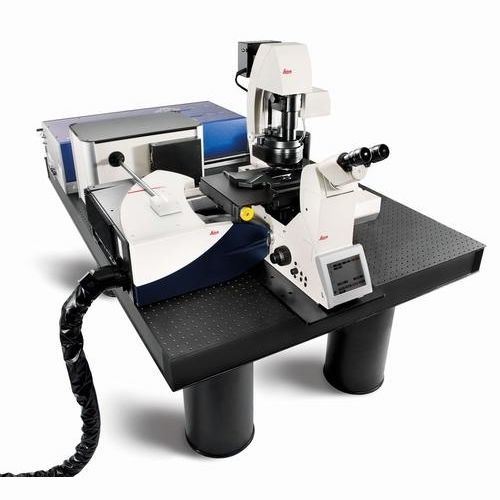 Микроскоп ТЕЛЕЖКИ - TCS SP8  - Leica Microsystems - инфракрасный / инфракрасный / для лабораторий