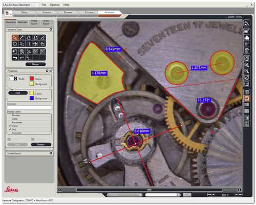 Программное обеспечение для лабораторий - LAS Interactive Measurement - Leica Microsystems - для цифровых микроскопов / для анализа / для визуализации