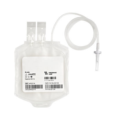 Простой пакет с кровью - 4R series - Fresenius Kabi - четверной / из ПВХ