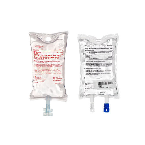 Инфузионный пакет солевой раствор - 6B1285 - Fresenius Kabi - поливинилхлорид