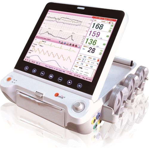 Фетальный монитор ЧСС - SRF618K9 - Guangzhou Sunray Medical Apparatus - ЧСС двух плодов / SpO2 / MECG