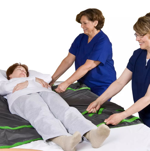 Подстилка для трансфера пациентов для переворачивания пациента - HandySheet™ - Welch Allyn - для помещения пациента в кровать / для помещения пациента в коляску / бариатрическая
