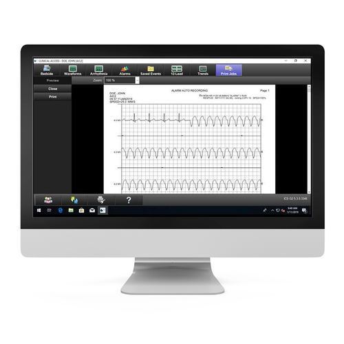 Модуль программного обеспечения управления печатью - Spacelabs Healthcare - клинический / для планшетного ПК