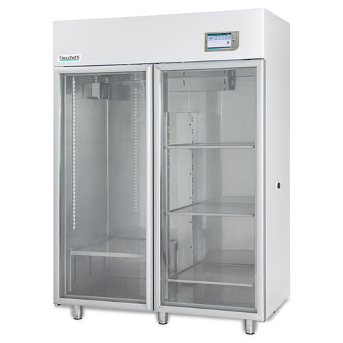 Холодильник для хроматографии - 1500 TOUCH - Fiocchetti Scientific - в виде шкафа / 2 дверцы / со стеклянной дверью