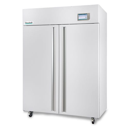 Морозильная камера для плазмы крови - PLASMA-FREEZER 1500 TOUCH - Fiocchetti Scientific - вертикальная / 2 дверцы / антикоррозионная
