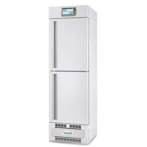 Морозильная камера для плазмы крови - PLASMA-LABOR 2T 400 TOUCH - Fiocchetti Scientific - в виде шкафа / 2 дверцы / с автоматической разморозкой