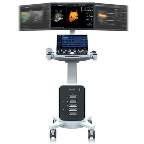 Ультразвуковой сканер на платформе, компактный - SonoMax 7 - CHISON Medical Technologies - для поливалентной эхографии / цветовой допплер / черно-белый