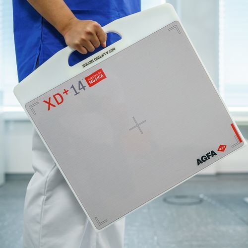 Плоскопанельный детектор для многофункциональной радиографии - Dura-Line XD+ - AGFA - переносной / с беспроводной сетью / 14x17