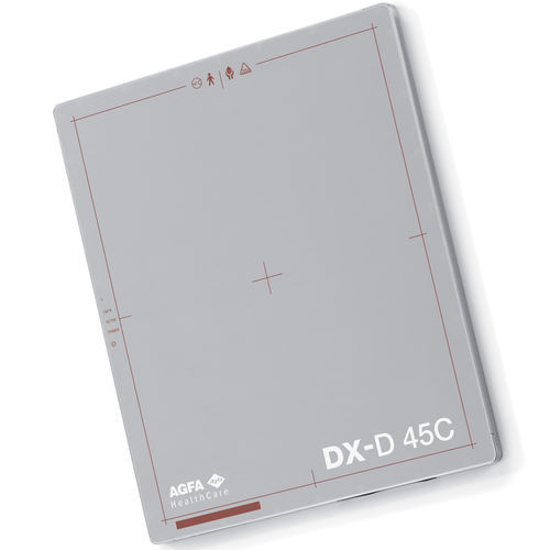 Плоскопанельный детектор для ветеринарной радиографии - DX-D 45 - AGFA - переносной / с беспроводной сетью