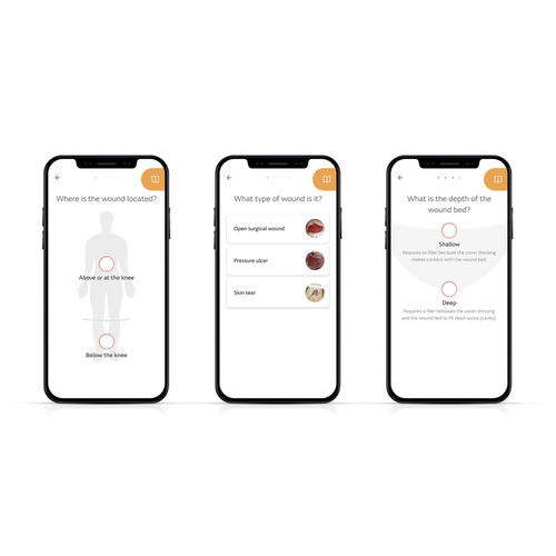 Мобильное приложение для контроля - WOUND COMPASS - Smith & Nephew - клинический / для лечения ран / для смартфона