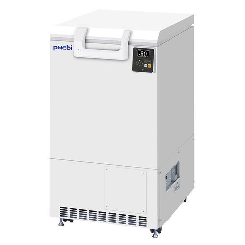 Морозильная камера для лаборатории - MDF-DC102VH-PE - PHC Europe - для обеспечения безопасности / горизонтальная / из нержавеющей стали