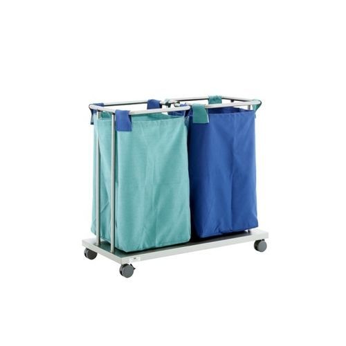 Тележка с мешками для прачечных - 40585 - Üzümcü Medical Devices - транспортная / для хранения / 2 мешка
